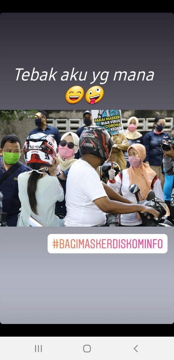 khoko_anam's tweet photo. Berbagi masker untuk menghindari virus Corona
#berbagimasker https://t.co/i7T1yr0CJx