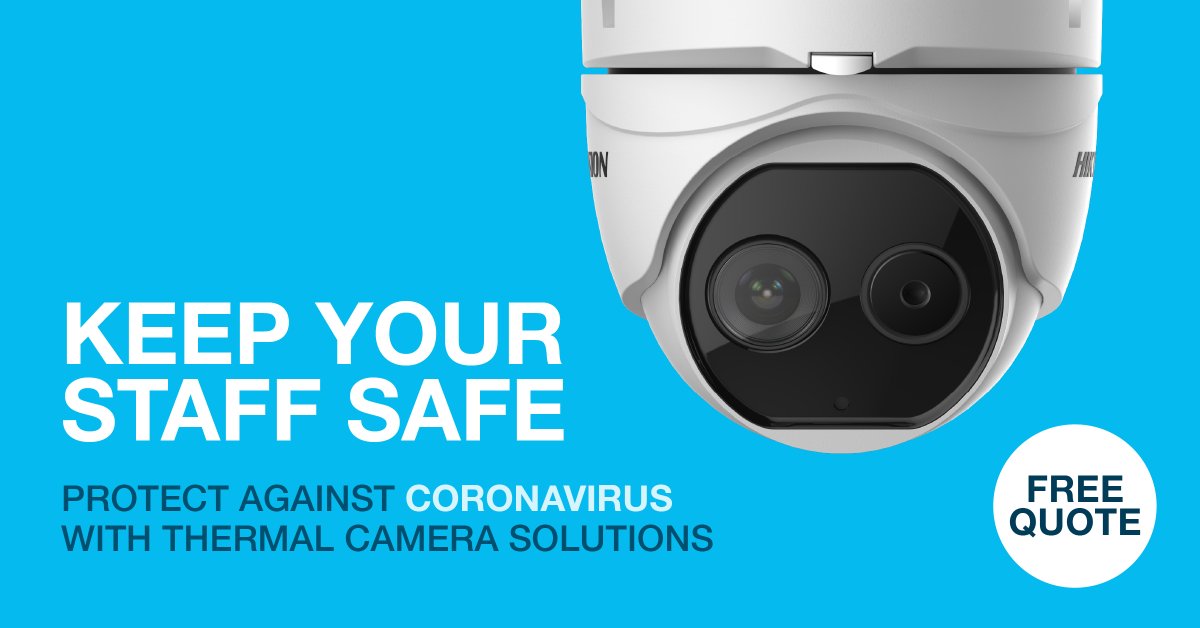 classafands's tweet image. Keep your staff safe and secure at work with Fever Screening Thermal Camera solutions from HIKVision. Call 01773 828202 today for free quote or visit our website classaalarms.co.uk/commercial/fev…
#keepyourstaffsafe