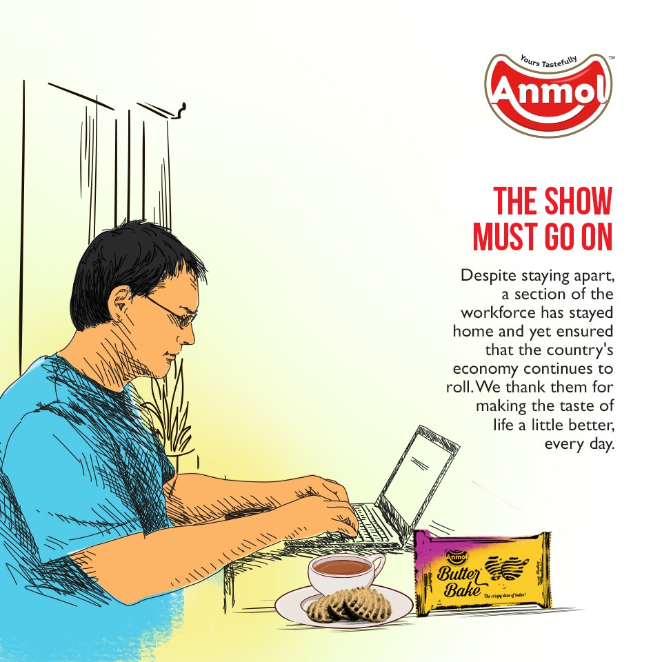 anmol_indust's tweet photo. A salute to all those who strive to keep us safe through these difficult times. Let's help them by experiencing the taste of life from indoors.

#Anmol #YoursTastefully #AnmolCares #Support #AnmolFamily https://t.co/npOTxOdTyf