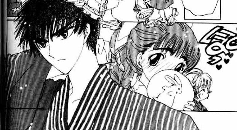 Ah, there we go with the accidental mistake bc mokona apapa (I think??) thought tomoyo was supposed to have a crush on touya the way they fixed it later is still so funny to me   #MikoChiiReadingCLAMP
