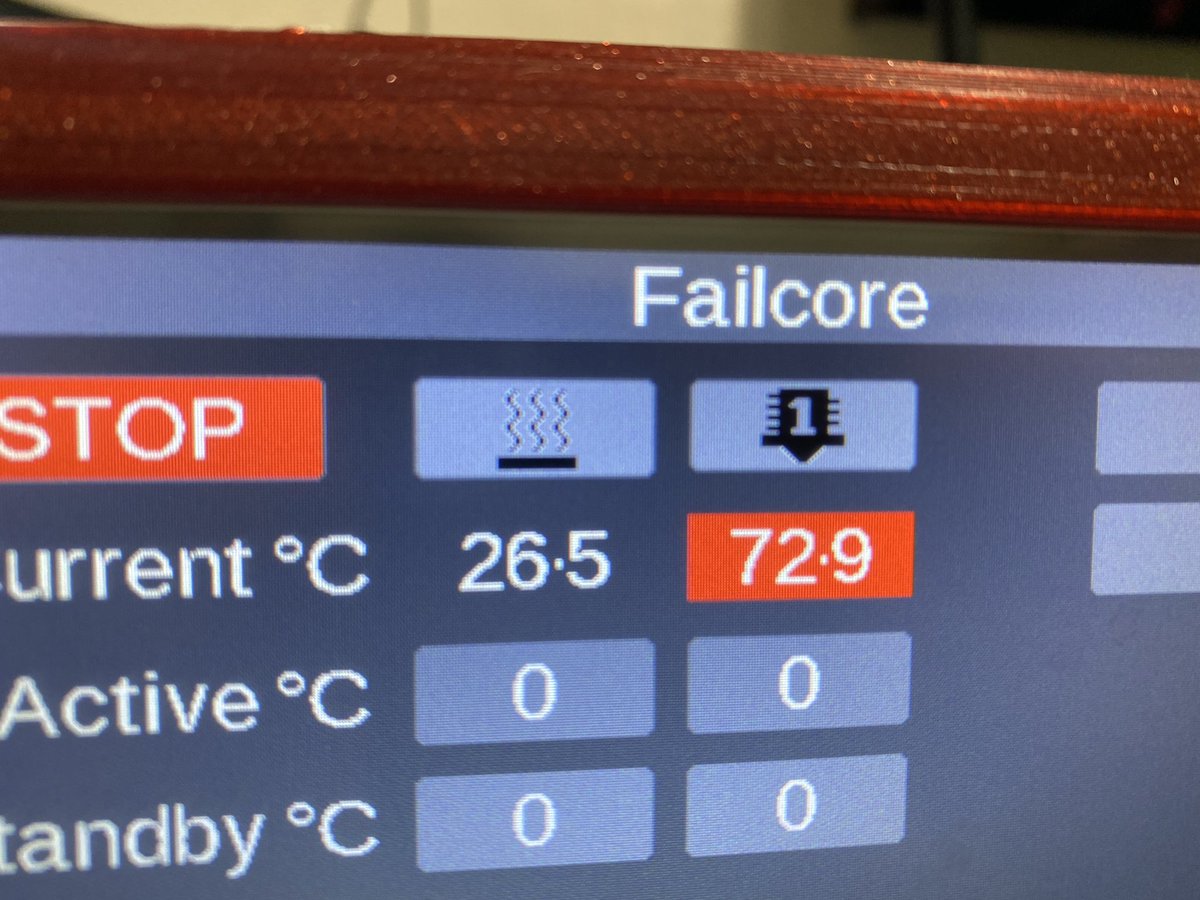 TheLightSpeedz's tweet photo. It’s alive boys. #failcore is loaded with the 3D passion Nova hotend, new everything and it’s currently running its calibrations. https://t.co/7i2GdiPZrS