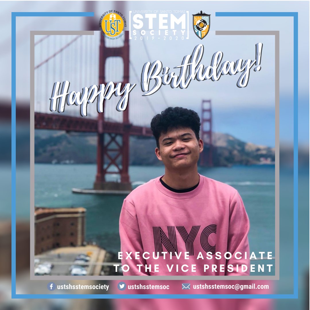 ustshsstemsoc's tweet photo. Happy Birthday to the Executive Associate of the Vice President, Victor Wilfred Alday!! Thank you for all your hard work and spreading joy in your every day life. May you never get tired of being the light amidst darkness. ❤️

#Vivico
#STEMCakes https://t.co/47Cb45wWQX