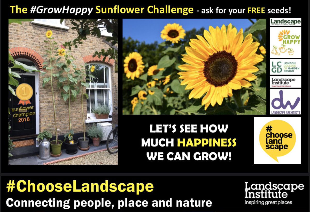 ‘#GrowHappy #SunflowerChallenge’ 🌻 LEARN ABOUT: Horticulture 🌱 ✅ Ecology 🐞✅ Biodiversity 🐝✅ Design ✍️✅ Home Economics 🍽✅ Maths £📈✅ English Lit 📜✅ Art 🧑‍🎨✅ 🧬✅ Gardening 👨‍🌾✅ Biosecurity ✅ Patience ⏰✅ Competitiveness 🏆✅ Teamwork ✅ #ChooseLandscape <a href="/BBCRadio2/">BBC Radio 2</a>