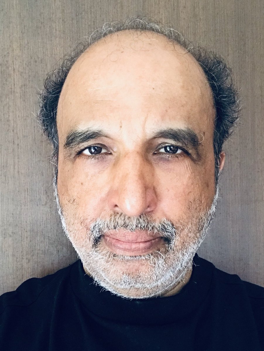 JhaSanjay's tweet photo. The Rajnikant “ Thalaiva” look! 

I hope all of you are having a great hair day. https://t.co/pokKpko9yf