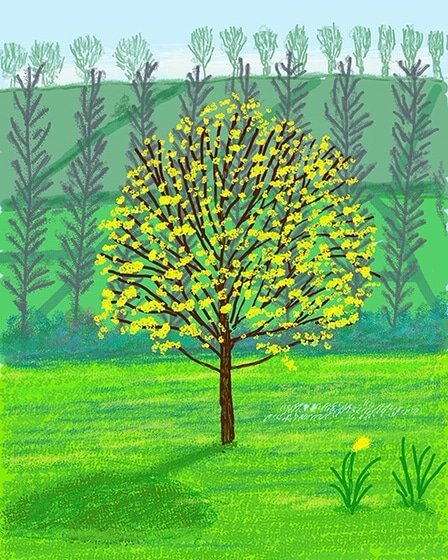 .<a href="/Franceinter/">France Inter</a> #Confinement
🖌 Cadeau confiné et réconfortant de #DavidHockney pour les auditeurs de #FranceInter Lettre lue par <a href="/atrapenard/">Augustin Trapenard</a> à @ruthmackenzie2012 <a href="/theatrechatelet/">Théâtre du Châtelet</a> « Comme des idiots, nous avons perdu notre lien avec la nature alors même que nous en faisons partie »