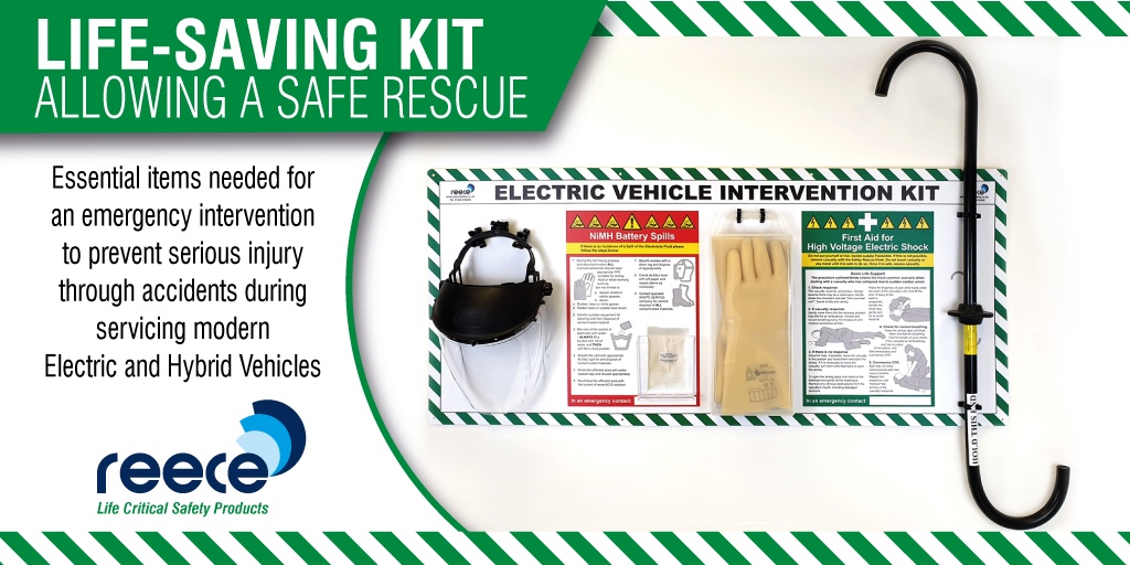 Our Electric Vehicle Intervention Kit Shadow Board is a Critical Safety necessity for all motor workshops who are involved in servicing modern Electric and Hybrid Vehicles. 
#SafetyAtWork #bespokeboards #electricvehicles #hybridvehicles #lifesaving