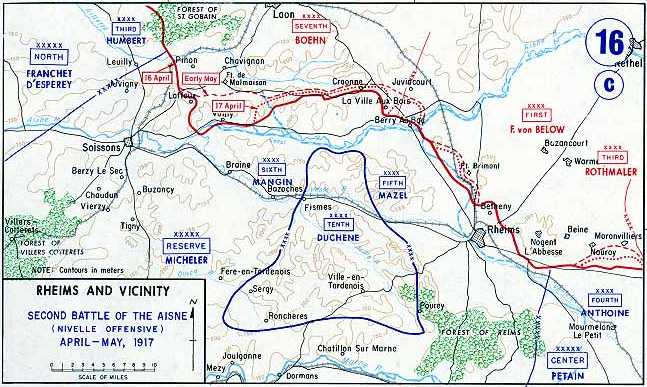 lame1418's tweet photo. Le 16 avril 1917, début de la meurtrière bataille du Chemin des Dames, entre Soissons et Reims. L'attaque conçue et dirigée par le général Robert Georges Nivelle échouera. https://t.co/ZpcWtnnwtI