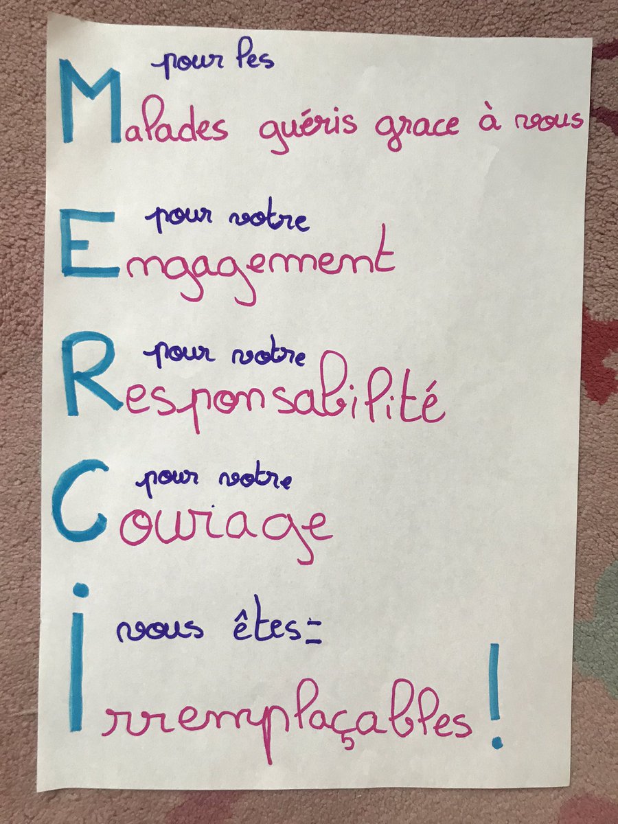 Un immense merci à tout le personnel soignant. Action solidaire d’AXA Atout Coeur, 5€ reversés au Fonds de dotation 101 pour chaque publication.
#AXASolidarityResponse