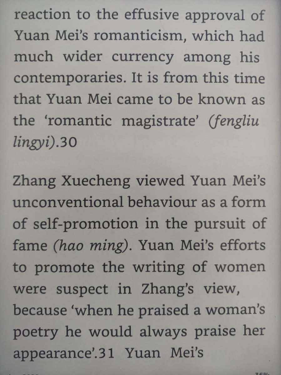 In 2020 Zhang Xuecheng would be throwing down with Yuan Mei on weib*