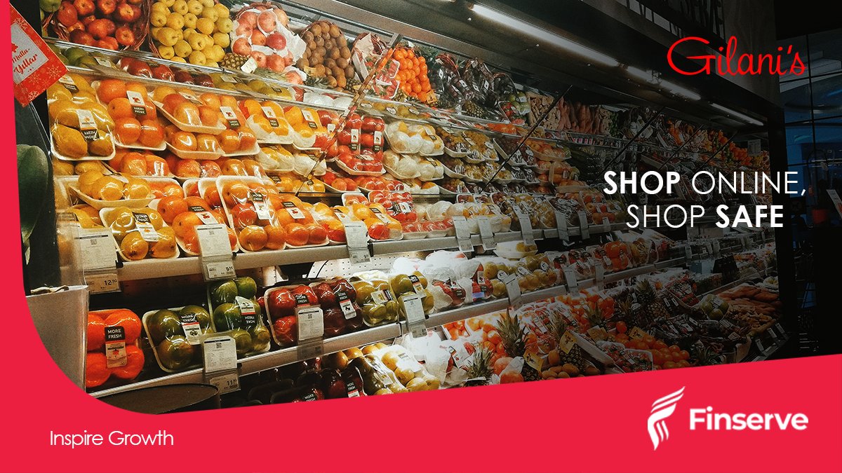 Finserve_Africa's tweet image. Proud to be partnered with @Gilani’s Supermarket to support their online shopping experience. Head on over to their page and check out their amazing offers as they take care of your grocery shopping needs. Let’s#staysafe and practice social distancing.
#onlinepaymentsolutions