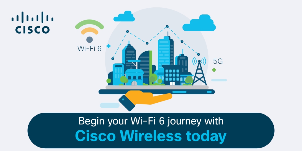 cisco_in's tweet photo. The sixth generation of Wi-Fi, also known as 802.11ax, provides more speed, lower latency, and increased device density. Find out how you can start your journey with Cisco Wi-Fi 6. Watch this video. https://t.co/3qwtAMwAHr
#wifi6 #5G #technology #IOT #wiredforwireless https://t.co/8evslmhV63