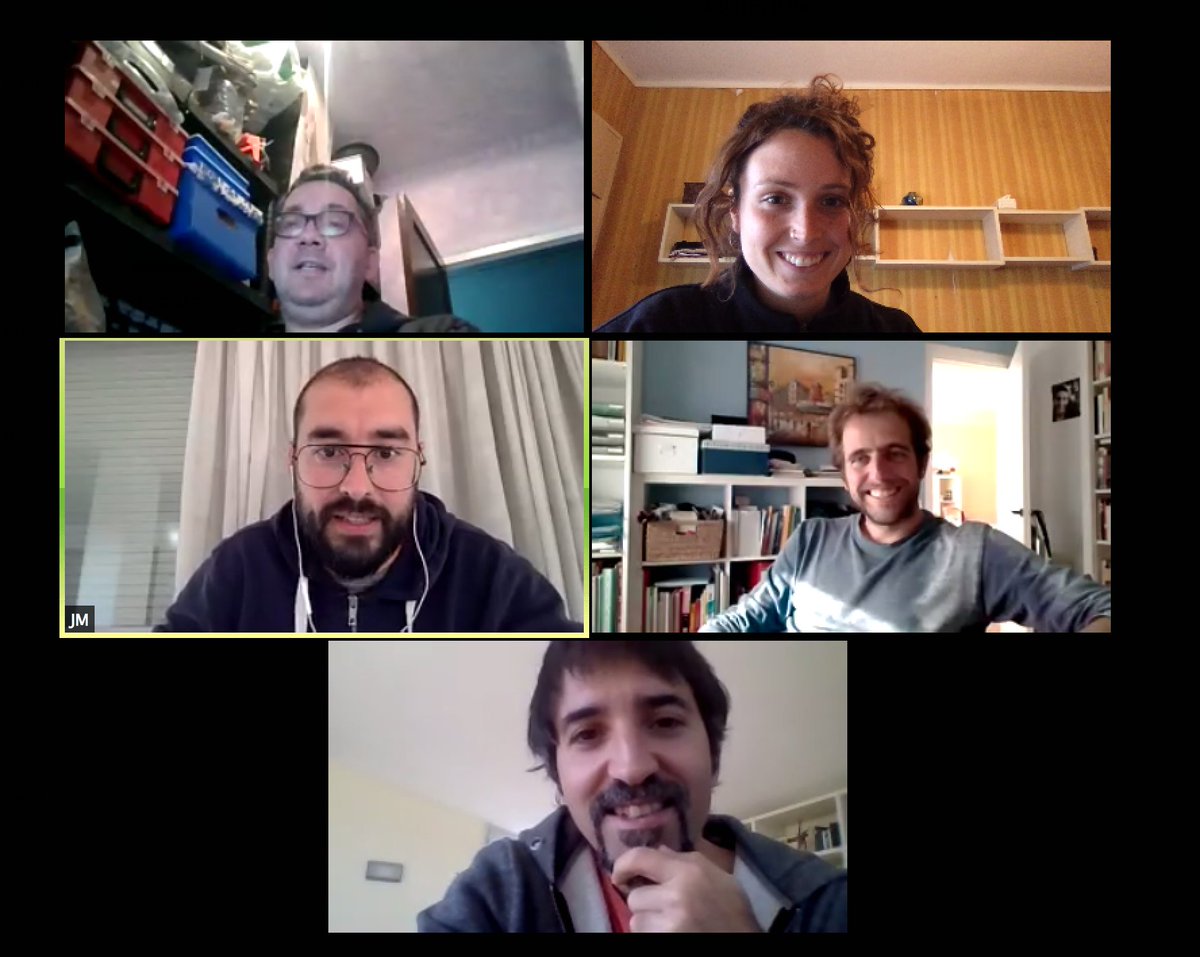 cookingirona's tweet photo. Aquí el consell rector de Cooking, també "videoreunit" en sessions periòdiques per afrontar la situació actual de la cooperativa i, a l'espera de les properes assemblees amb tots els socis, començar a repensar els mesos que vindran. Gràcies companys/es per la vostra feina💪😃! https://t.co/tkCgxaP5Db