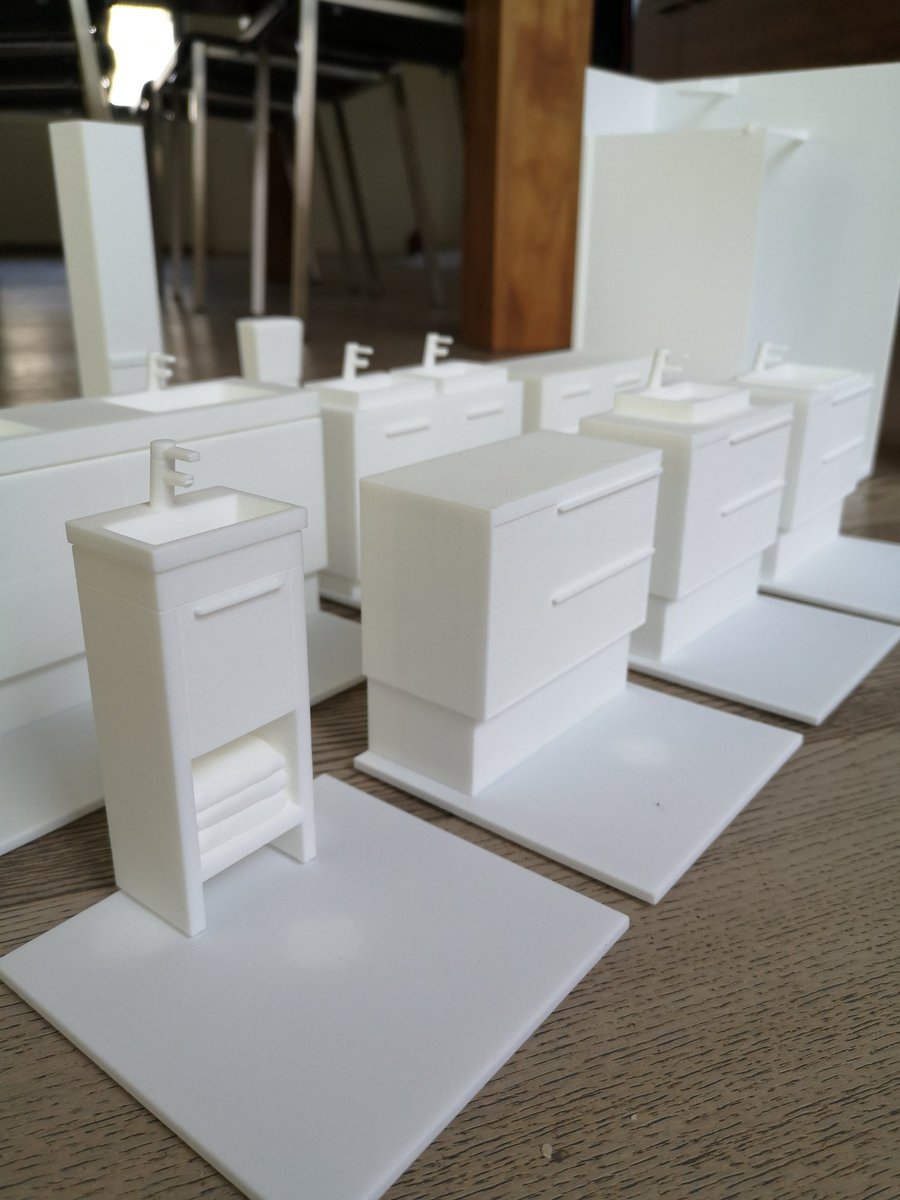 wearenocomputer's tweet photo. Meanwhile... Prototyping 3D printed 🖨️ markers for our showroom configurator 🛁🧽 Next up: integrate Object Recognition and hookup some screens 🖥️ 👀 /w @ArtcoreSociety
—
#nøcomputer #interactive #experience #retail #solution #immersive #technology #prototyping https://t.co/7PnAFeehc9
