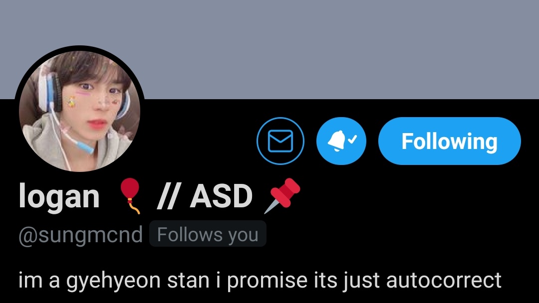 Logan as 707•chaotic•probably a furry•owns my heart•glasses•big brain•obsessed w a specific drink•oh ya there& #39;s a bomb lol꒰  @sungmcnd ꒱