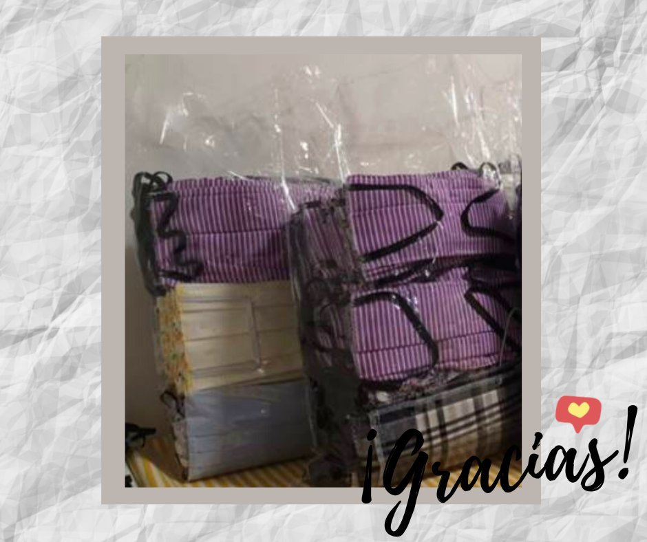 Panadomicilio's tweet photo. ☀️ | Buenos días, paneros. Hoy queremos darle las gracias al grupo de vecinos que, a través de una de nuestras clientas, nos han donado 40 mascarillas para nuestro personal. ¡Muchas gracias y ánimo a todos! #Mundopan #Conmiga #QuédateEnCasa https://t.co/mXlBHQbFrX