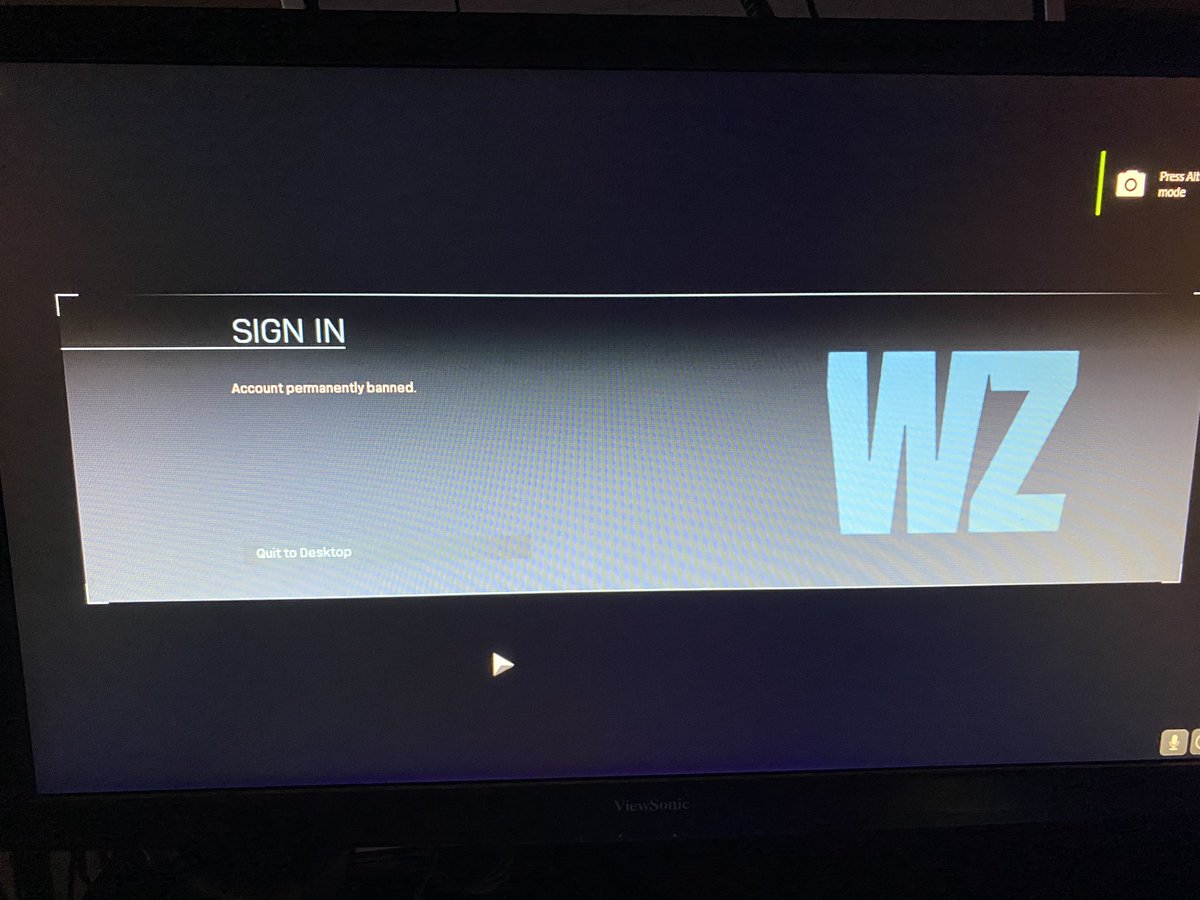 jerikplaton's tweet photo. I got permanently banned from @CallofDuty @ATVIAssist @ashtonisVULCAN i tried logging in then game crashed,once i logged in it says permanently banned. https://t.co/3Q6FYsJAxr