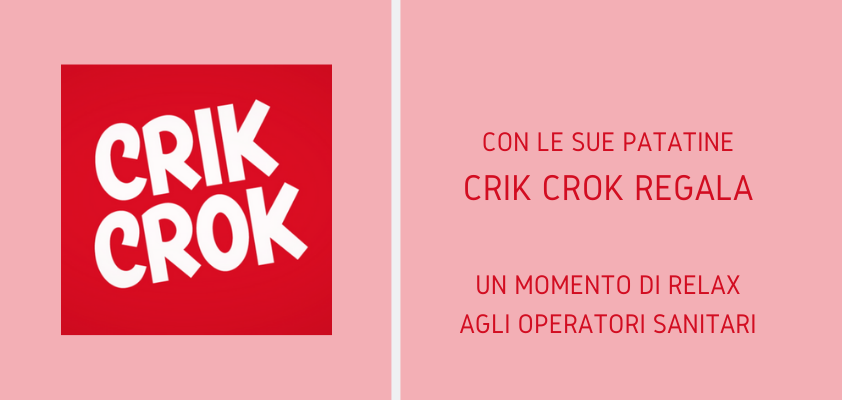 VendingTV's tweet photo. CRIK CROK dona buste di patatine agli operatori sanitari del Lazio
@CRIKCROK_ICA 
https://t.co/Zp943PrpGd https://t.co/DJiI8hniJE