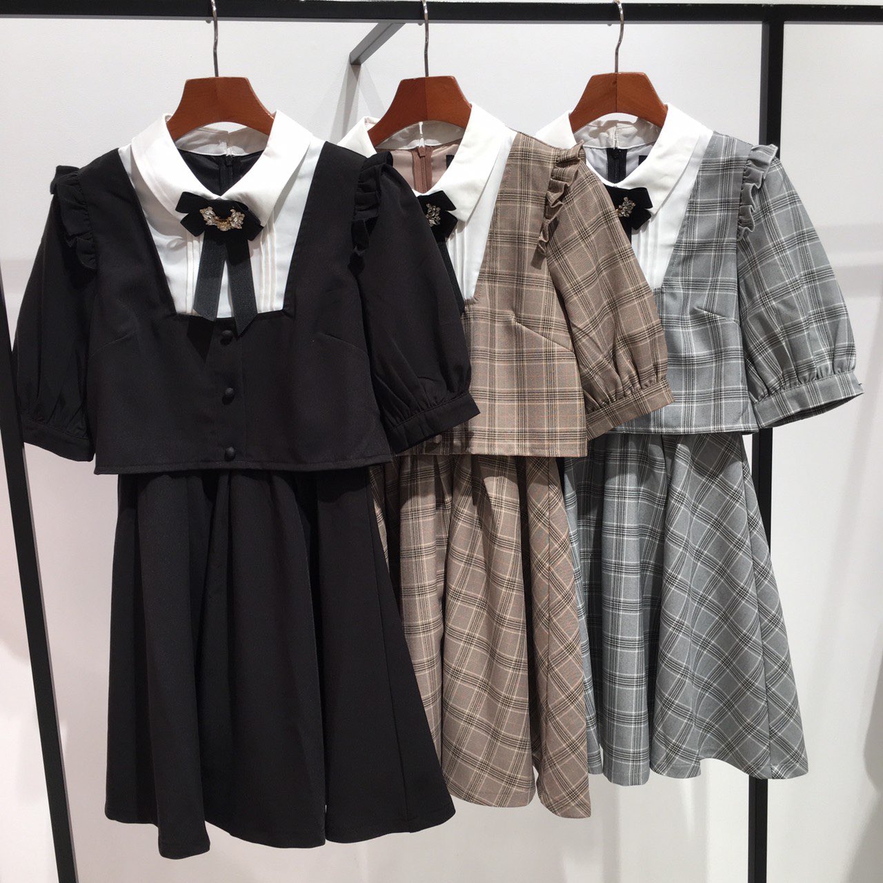 Rojita Pickup One Piece 配色カラーチェックワンピース 7 900 Tax 人気のワンピースお色揃ってます 是非ご覧になってください Rojita ロジータ