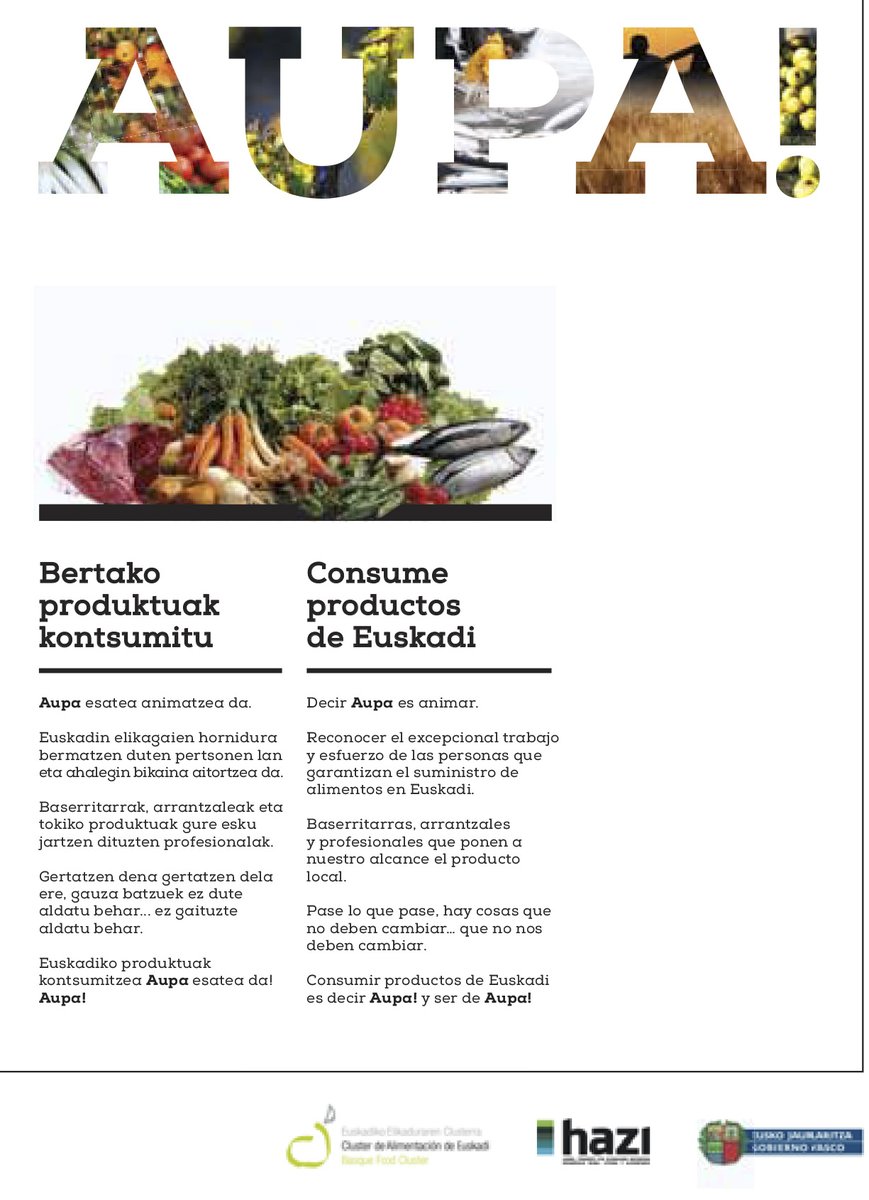 📽️AUPA!! Bertako produktuak kontsumitu.

👉bit.ly/2RImRlj

#bertakoakontsumitu #bertakoaetagaraikoa
