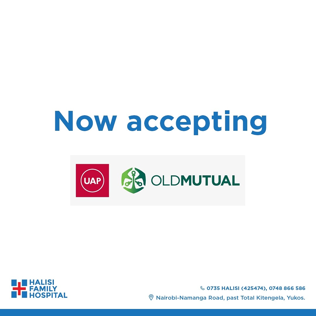 HalisiFamily's tweet photo. We are delighted to have UAP Old Mutual on board and we look forward to offer you excellent service that you can trust.

Karibu UAP Old Mutual

#UAPOldMutual
#QualityHealthCare
#Open24hrs https://t.co/tDYrnOqruM