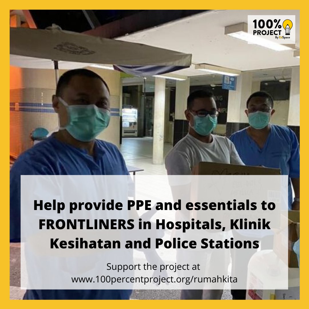 100pproj's tweet photo. With the further extension of MCO and COVID-19 still plaguing our country, many communities are being affected in various ways. 

If you're at home and want to help out, please check out these projects and contribute if you can at https://t.co/it6ew1kFd6

No amount is too small https://t.co/2o9EYhftWQ