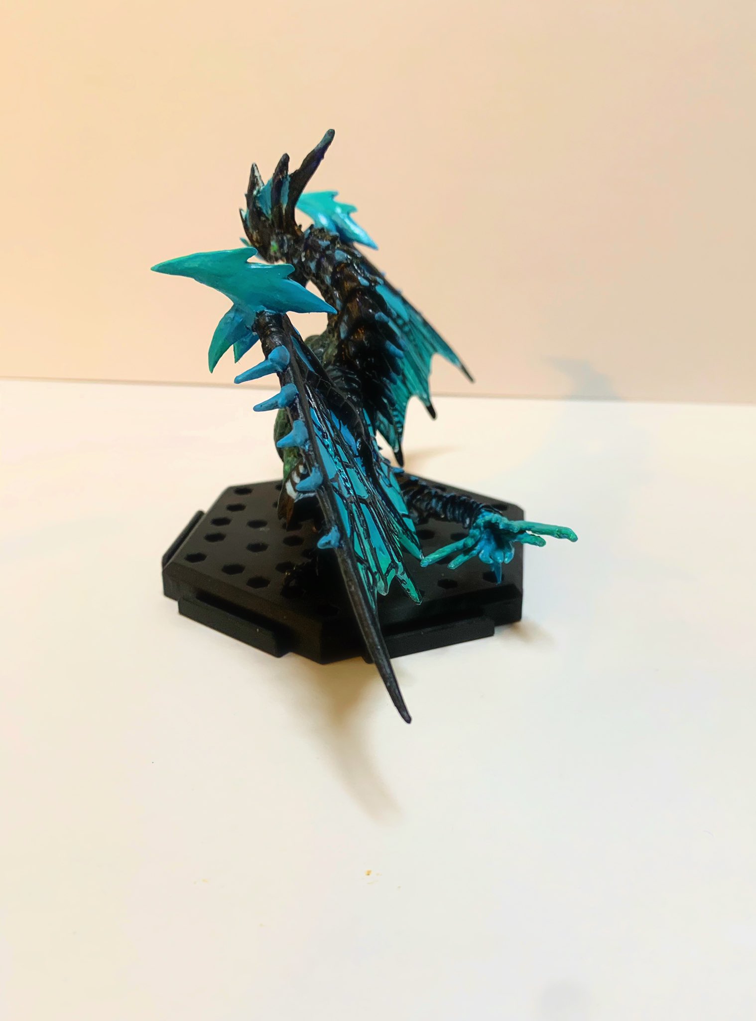 モンスターハンター　スタンダードモデル　 青電主ライゼクス　改造　リペイント 青電主 ライゼクス【リペイント】スタンダードモデル
