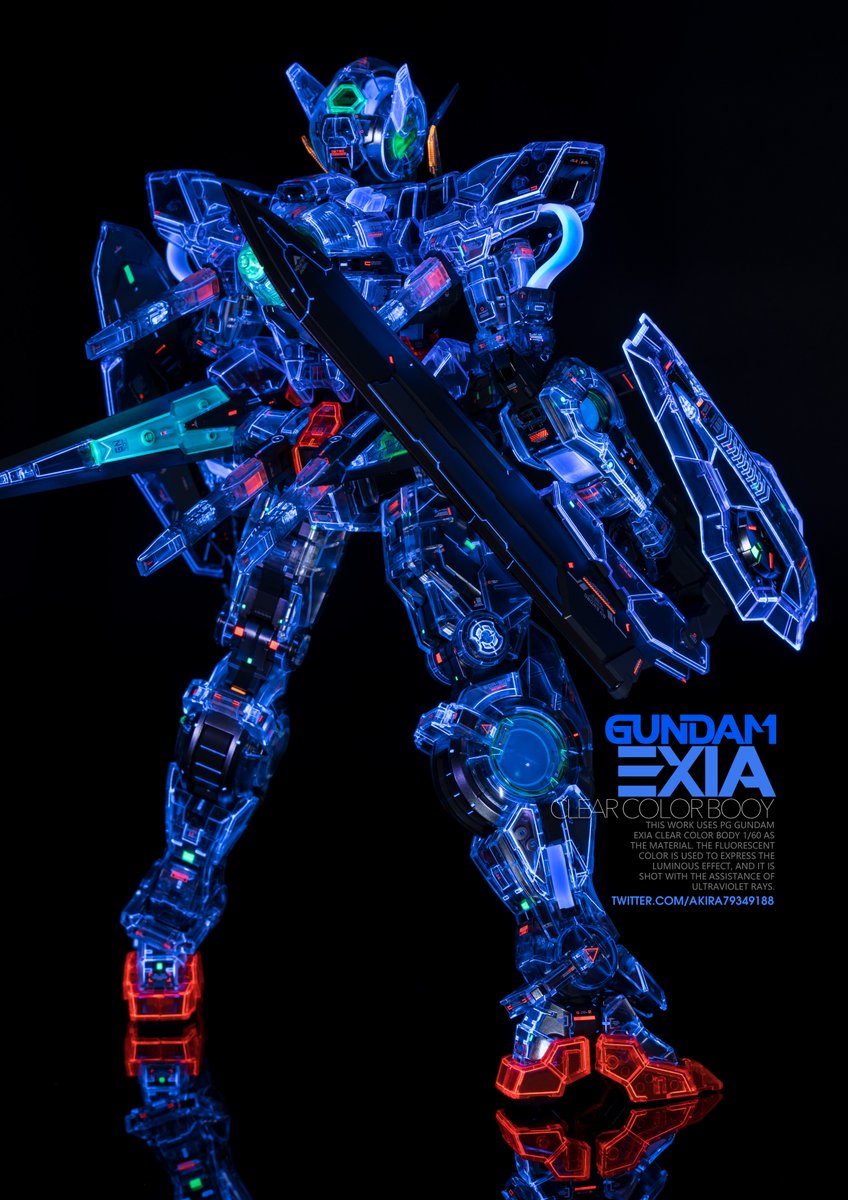 AKIRA79349188's tweet image. ＰＧ ガンダムエクシア クリアカラーボディ
蛍光塗料でスミ入れのテスト6
GNソードシールドが追加されました
はい、これで終わり
...FF7リメイクにも専念できる
ご観赏ありがとうm(_ _)m