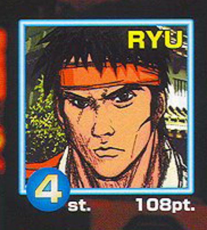 Strangely, Ryu looks passable in both as well, unlike most of others.