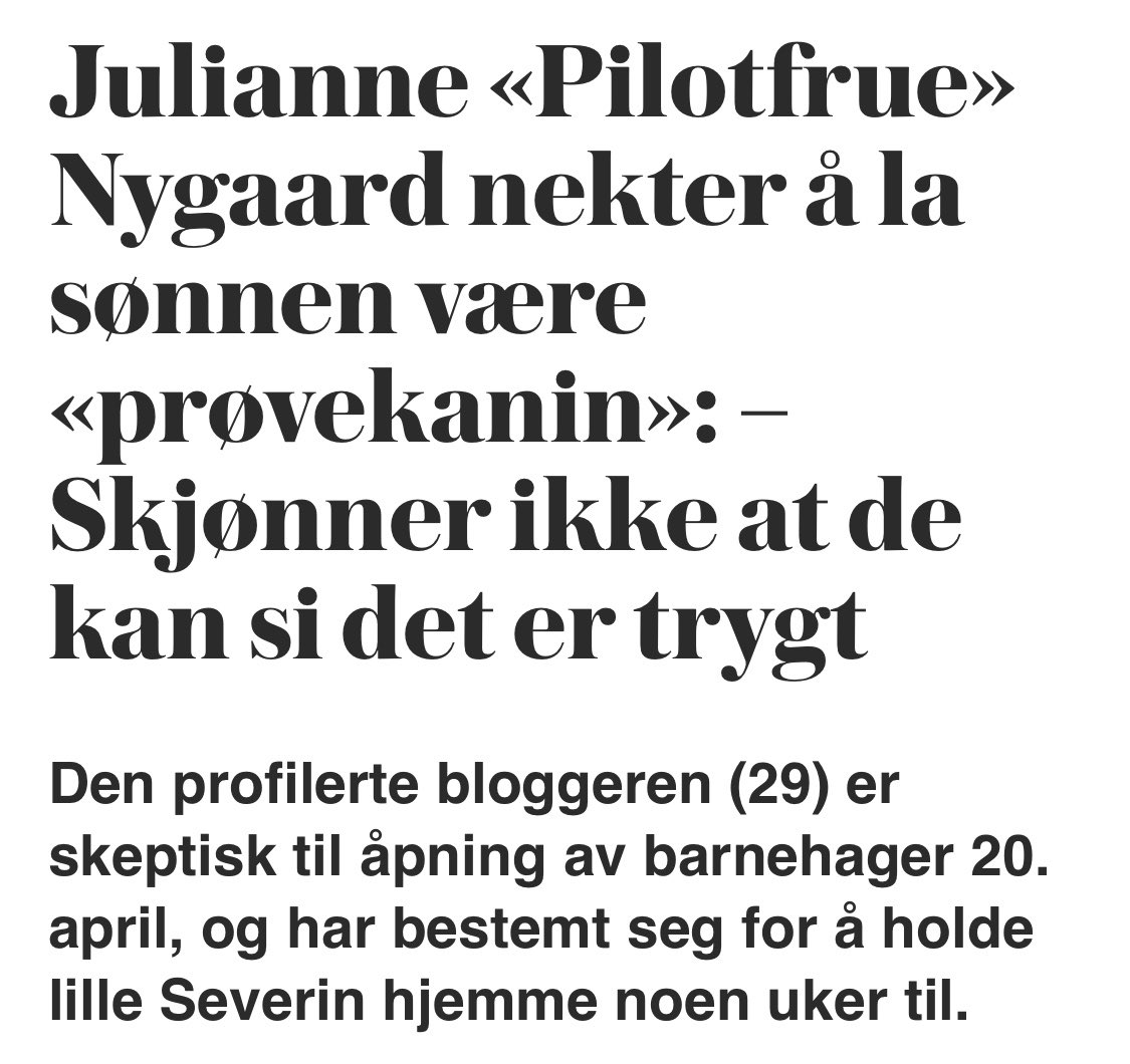 Tror det er viktigere å skjerme barna fra influensere enn fra korona.