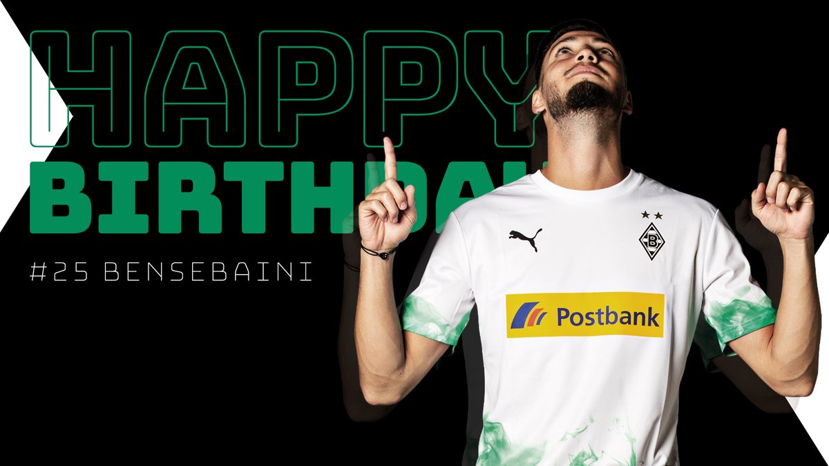 Gladbach Joyeux Anniversaire Bensebainirams Notre Defenseur International Algerien Fete Ses 25 Ans Aujourd Hui Diefohlen T Co X4fse44lxa