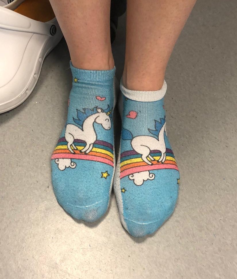 rh2sthstacieh's tweet photo. Because you’ll all be waiting for today’s update I’m sure...😂...... Vickers 2 ‘socks in the crocs’ has drawn in the medics today 🙋♀️ ....... but @DeniKaeomheLee just keeps on surprising us! #vickers2 #socksinthecrocs https://t.co/raDGwsxc5h