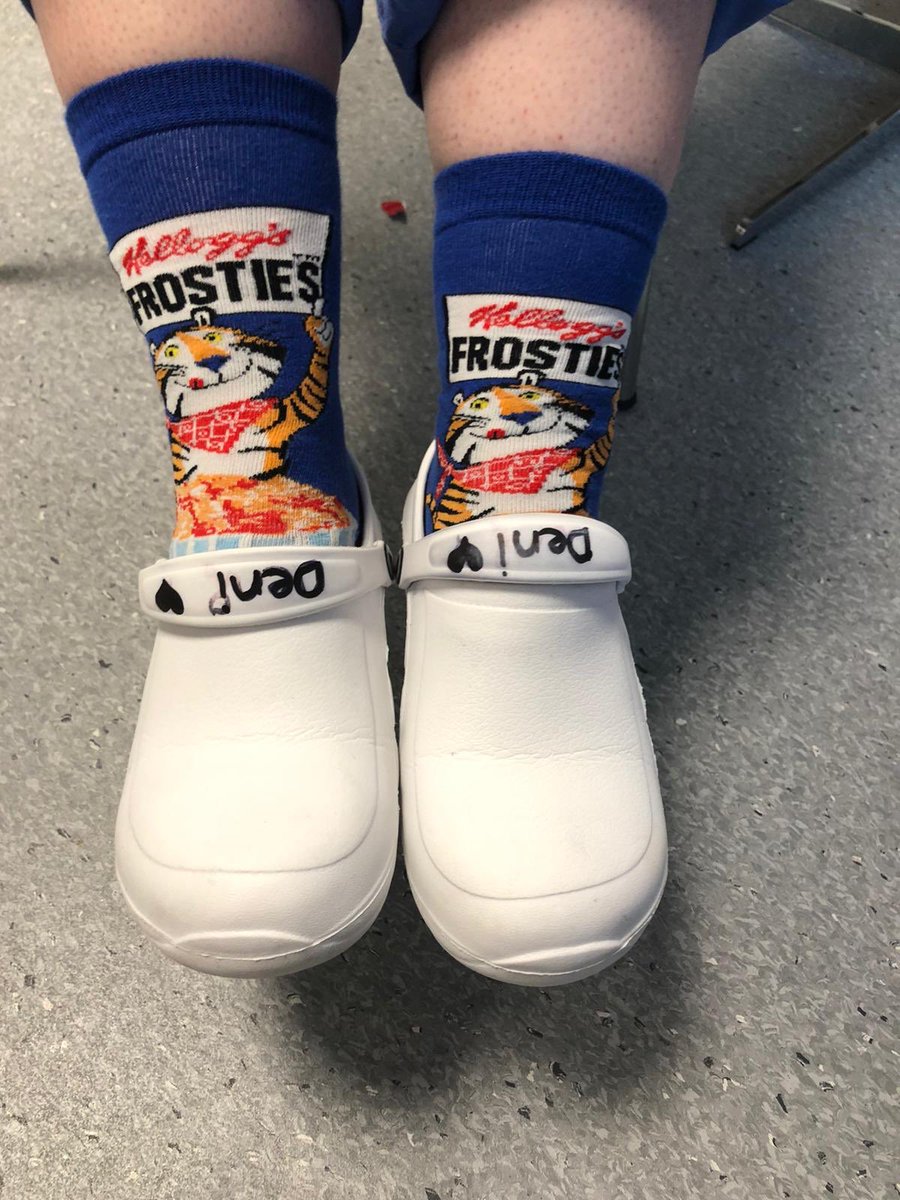rh2sthstacieh's tweet photo. Because you’ll all be waiting for today’s update I’m sure...😂...... Vickers 2 ‘socks in the crocs’ has drawn in the medics today 🙋♀️ ....... but @DeniKaeomheLee just keeps on surprising us! #vickers2 #socksinthecrocs https://t.co/raDGwsxc5h