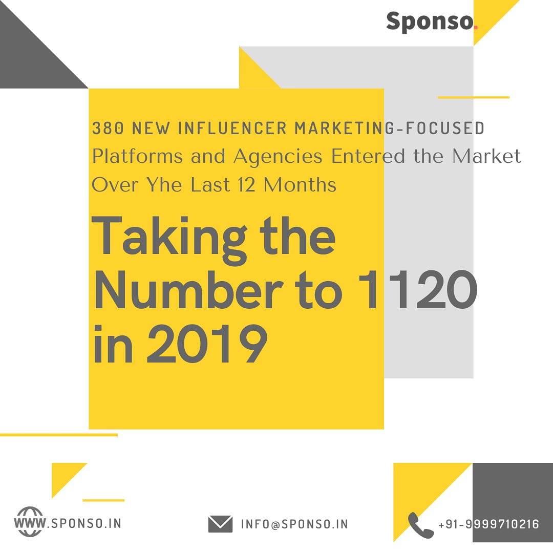 Sponso3's tweet photo. Influencer Marketing is the future of business. Sponso invites all influencers to sign up with us to get a first mover advantage for their brand.
#marketing
#influencer
#india
#marketingstrategy
#business
#startup
#digitalmarketing
#trends
#marketingtrends
#influencermarketing https://t.co/ox9cIQl1xM