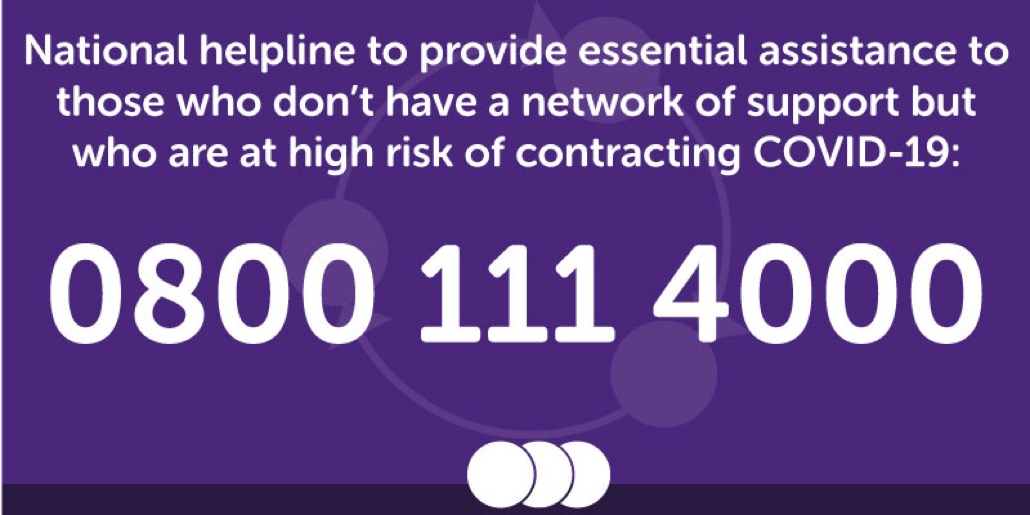 If you, or someone you know, doesn't have a support network, there is help available.

This service is aimed at those who cannot get online and who are over 70, disabled, require the support of mental health services, are pregnant or receive a flu jab for health reasons.