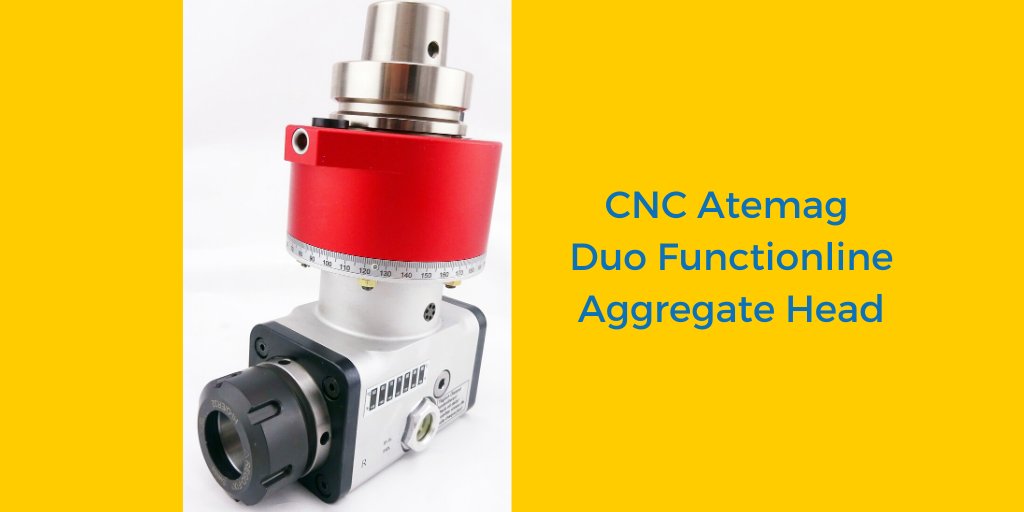 💥 Atemag CNC Duo Functionline Aggregate Head 💥

For boring, routing and sawing! 

Key Features:

✅ Aggregate can be rotated 360°
✅ Max Speed 10,000 RPM (Drive)
✅ Max Speed 15,000 RPM (Tool Spindle)
✅ 90° Angle

SHOP NOW > qoo.ly/35hdcq