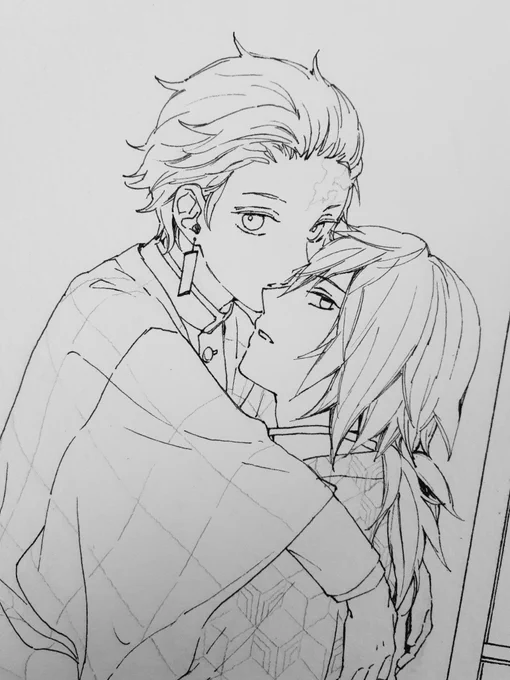 あとは色を塗るだけだ…

#義炭 