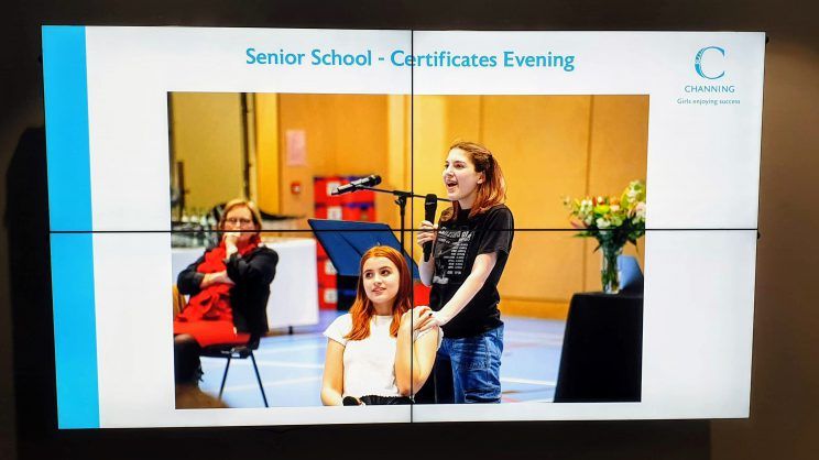 Take a look at our visit to <a href="/ChanningSchool/">Channing School</a> and how they are integrating #DigitalSignage into their school community! 😁👍👨‍💻👩‍💻📺 j.mp/2UY3AyM #EdTech #SwitchOnYourSignage #Independent