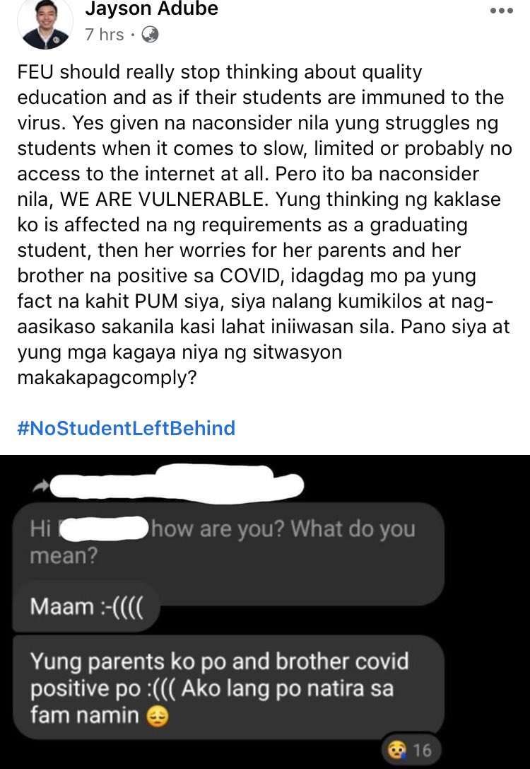 PASENSYA PERO DI KO PO MAPIGILANG MAGALIT. Ito ba ang sinasabi ng iilan na ang mga estudyante ay nakiki-bandwagon lang? Na nakakapagtiktok naman pero hindi makapag-comply? Na ang daming nalalaman? MAY MALI PO SA SISTEMA+++