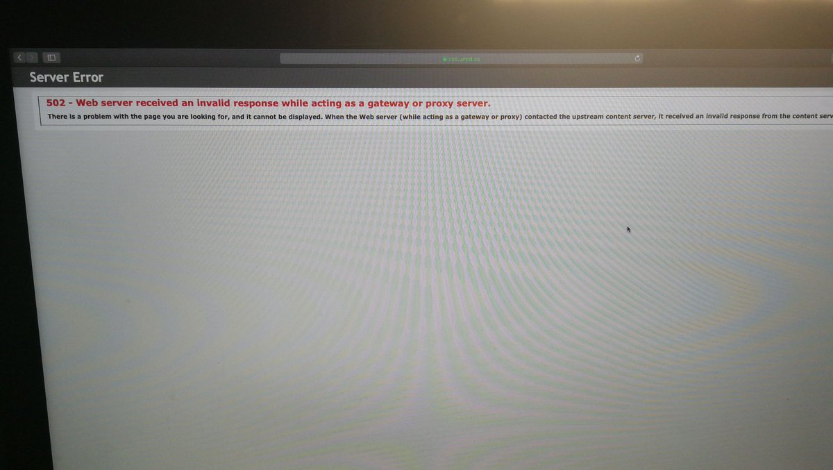 <a href="/UNED/">UNED</a> ¿El servidor los habéis comprado en la empresa china de los test no homologados?