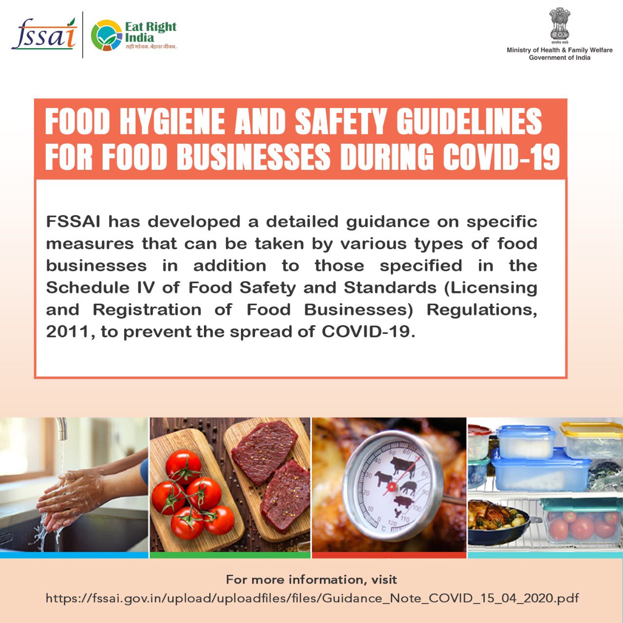 FSSAI on Twitter "CovidUpdates FSSAI has developed a detailed