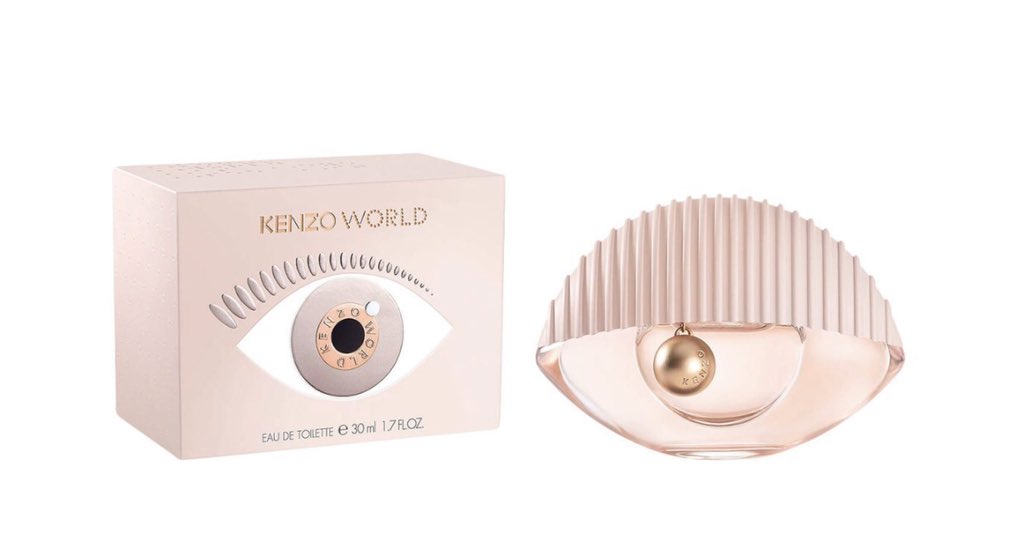 kenzo world eau de toilette it’s a light, jubilant scent that’s got base notes of peonies but a dominant scent of pear. an ideal summer scent that requires topping up throughout the day