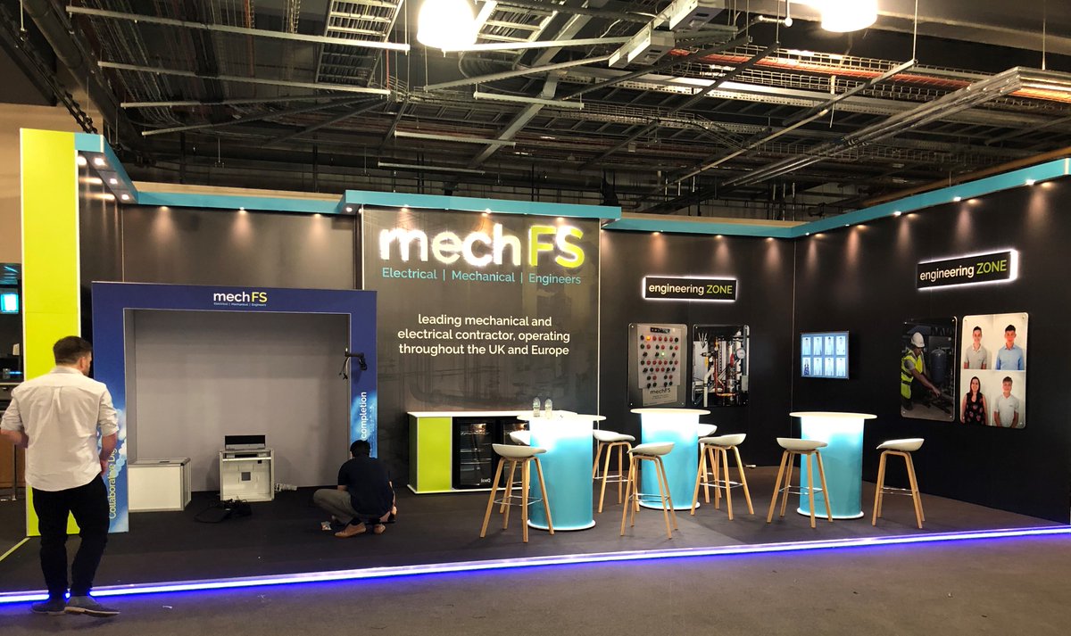 Qik_Link's tweet photo. As it's #throwbackthursday we are throwing it back today to this very snazzy install at Doncaster Live. 

Also featuring one of favourites an LED edging to add a unique and eye catching feature to the stand to ensure footfall and to leave that lasting impression with attendees. https://t.co/6QY4V2Nisj