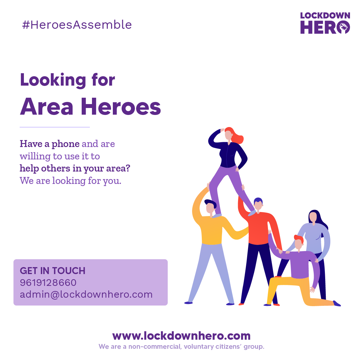 LockdownHero's tweet photo. Where there is a will, there is a #hero! Have a phone and can coordinate? Eager to step up and #help your country men? Well, then we’re looking for you. If you’re keen to help your #area folks with supplies, hit us up! #HeroesAssemble https://t.co/5KZz2uInlr