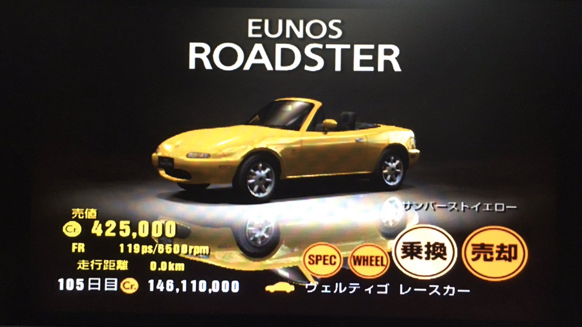 るーと Gt3 グランツーリスモワールドチャンピオンシップ ビギナー プレゼントカー 上 ユーノス ロードスター 全4色で全てスペシャルカラーです グランツーリスモ3 るーと Gt3 グランツーリスモワールドチャンピオンシップ ビギナー プレゼントカー 上 ユーノス ロードスター 全4色で全てスペシャルカラーです グランツーリスモ3