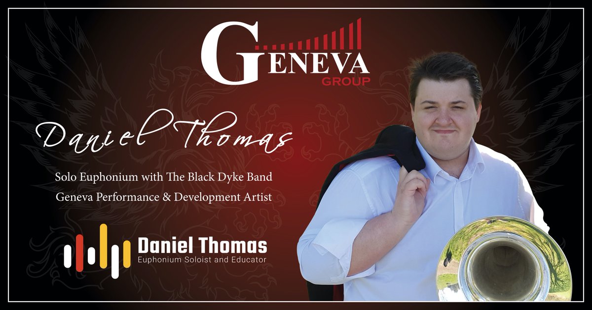 Geneva are delighted to welcome on board as their new Geneva Group Development and Performance Artist, Principal Euphonium player of Black Dyke Band, Daniel Thomas.
Read More Here:
facebook.com/plugins/post.p…