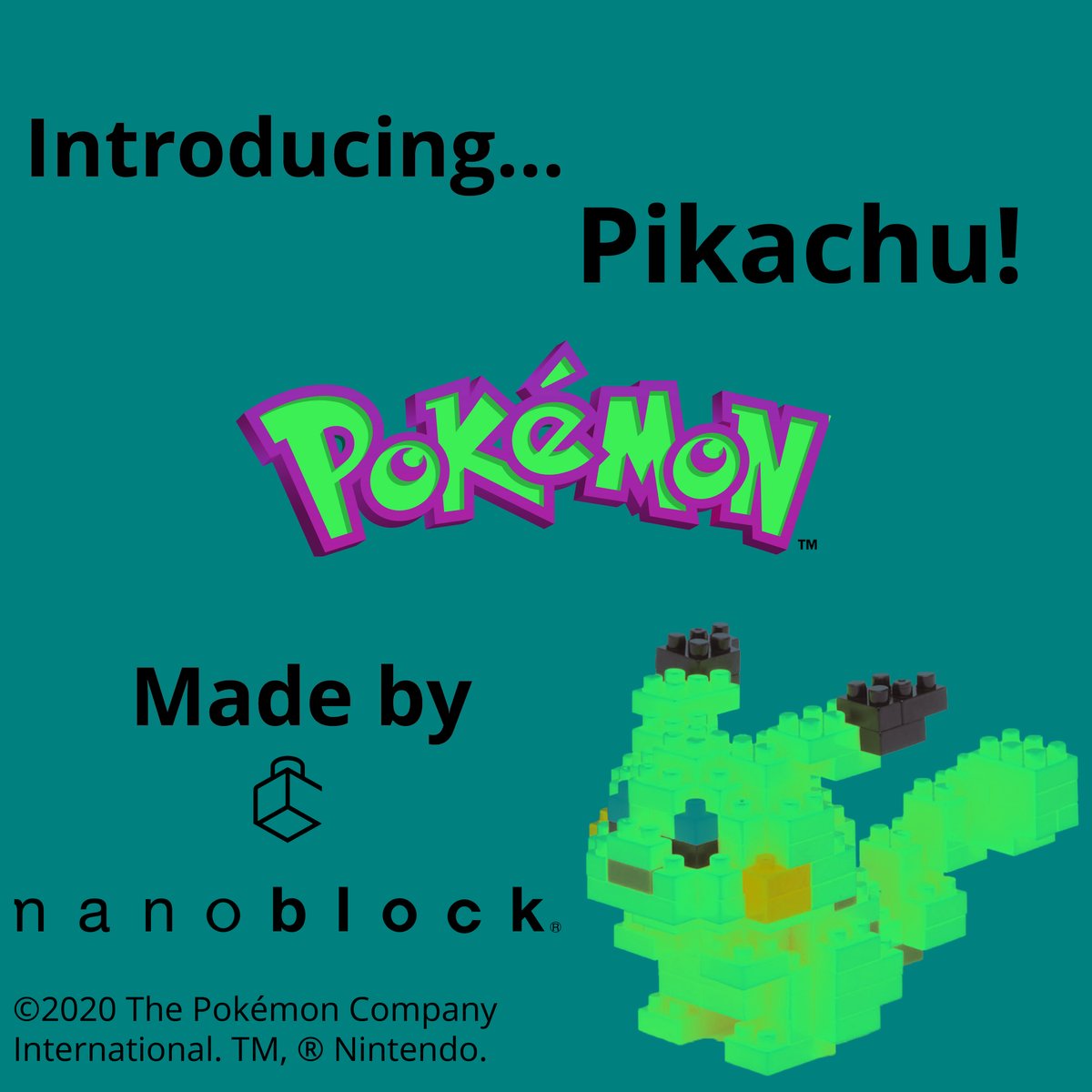 Now available in the UK! The nanoblock Pokémon range is available at all good retailers. The perfect hobby to keep you entertained indoors! Keep your eye out for more Pokémon nanoblock content!

#Pokémon #nanoblock #twitter #hobbies #thursday #thingstodoinside