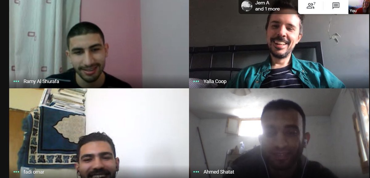 Excited to kick off our first <a href="/tempo_tweets/">Tempo Time Credits</a>  development sprint today with the @YCooperative team in Gaza! Its been a hard few months designing and testing the new digital Time Credits but we're proud of the results! Thanks <a href="/thejoefriel/">Joe Friel</a> <a href="/ramyelshurafa/">Ramy Al Shurafa</a> <a href="/JonnyBuck16/">Jonny Buck</a> <a href="/JudeLuckett/">Jude Luckett</a>