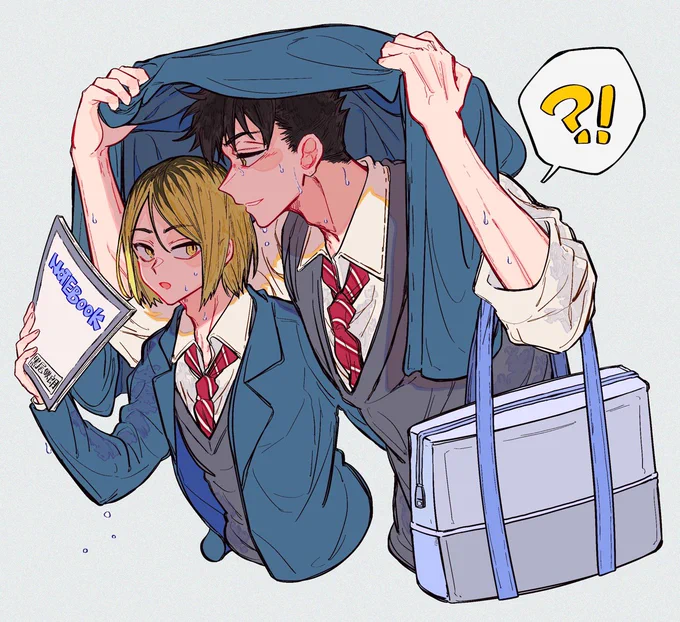黒研☔️??
"Hey that's my notebook..." 