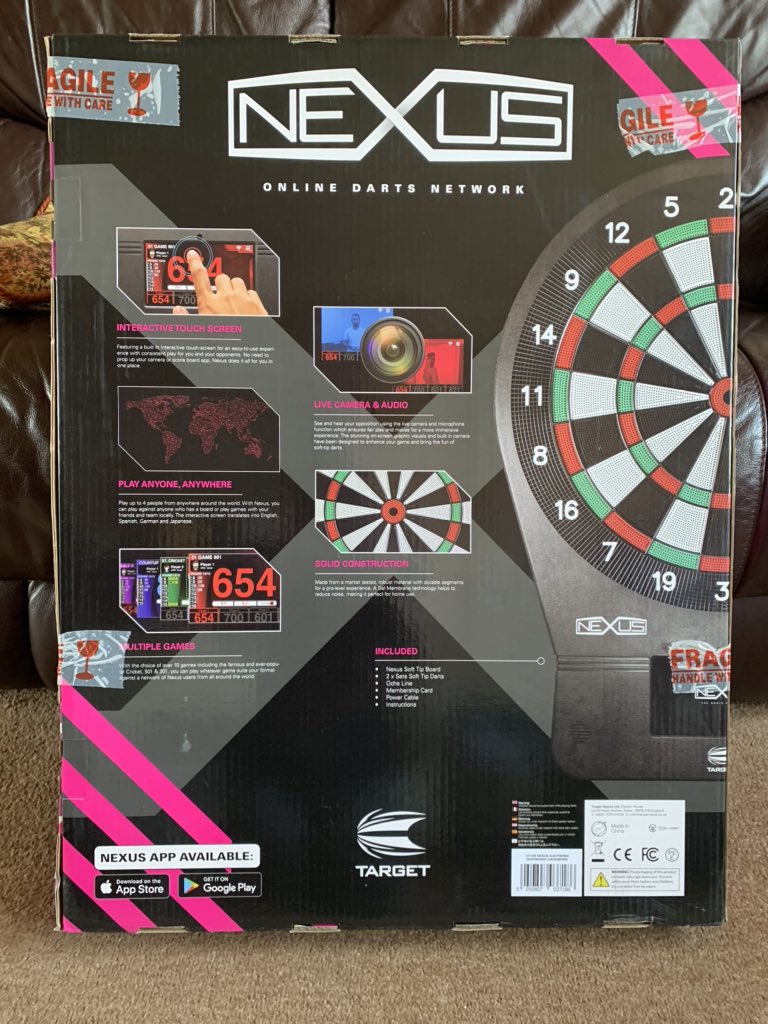 Well this bad boy has just turned up. Big shout out &amp; thanks <a href="/DartsPlanetTV/">Darts Planet TV Group LTD 🎯</a> <a href="/Dartwolf180/">Dartwolf</a> hours of tremendousness ahead 🎯