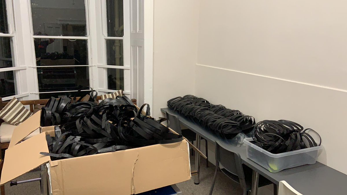 For #ThinkPositiveThursday, we are highlighting Mr Wesley and his team for their hard work in making PPE visors for key workers. 1000 visors have been made and distributed to places such as NHS and care homes, with 200+ going to COVID-19 PPE Headquarters. #PlymouthCollegeAtHome